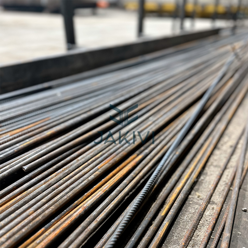 Арматурные стержни на производстве